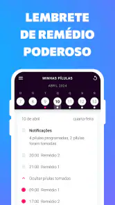 Lembrete de remédio screenshot