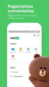 LINE: Chamadas & Mensagens screenshot