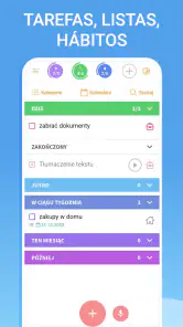 Lista de tarefas e atividades screenshot