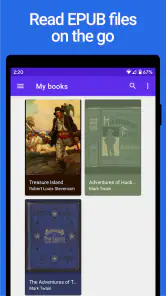 Lithium: Leitor de EPUB screenshot
