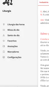 Liturgia Das Horas screenshot