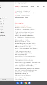 Liturgia Das Horas screenshot