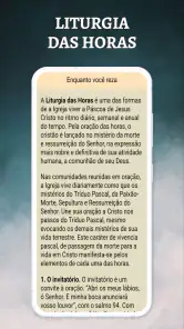 Liturgia das horas - Vésperas screenshot