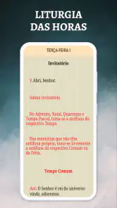 Liturgia das horas - Vésperas screenshot