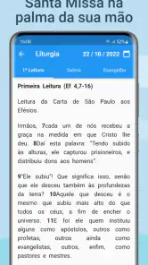 Liturgia Diária Católica screenshot