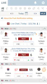 LIVE Score, Real-Time Score screenshot