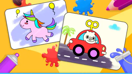 Livro de colorir para crianças screenshot