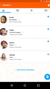 Localizador de Família Familo screenshot