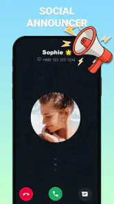 Locutor do nome do chamado screenshot