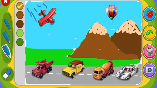 Lousa Magica  Tirar e Colorir screenshot