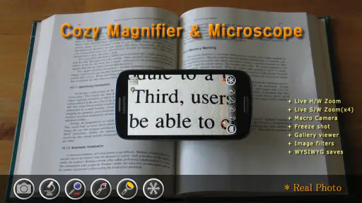 Lupa & Microscópio + screenshot