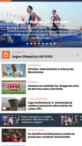 Maisfutebol screenshot