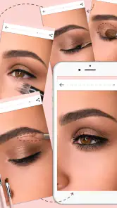 Makeup Tutorial de maquiagem screenshot