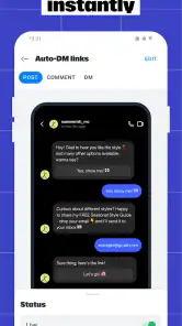 Manychat screenshot