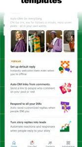 Manychat screenshot