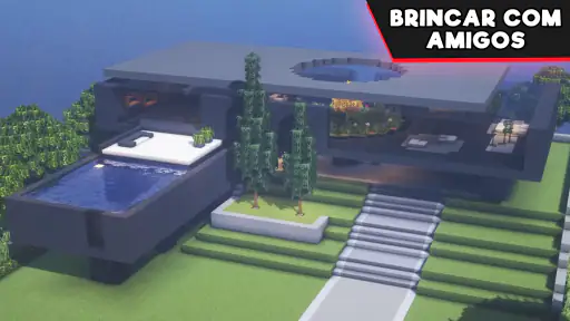 Mapa de Casa Moderna Minecraft screenshot