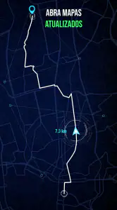 Mapa de radar, detector screenshot