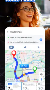 Mapa GPS: planejador de rotas screenshot