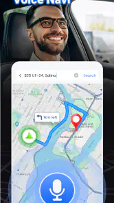 Mapa GPS: planejador de rotas screenshot