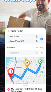 Mapa GPS: planejador de rotas screenshot