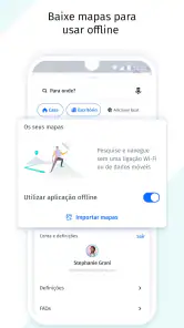 Mapas e navegação do HERE WeGo screenshot