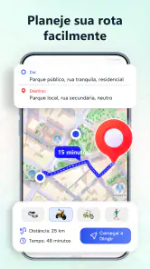 Mapas GPS: vista de satélite screenshot