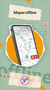 Mapas off-line - planejador screenshot