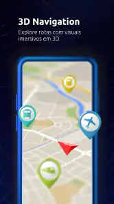 Mapas tudo em um, velocímetro screenshot