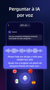 MateAI - Chatbot IA Português screenshot