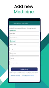 MedEx screenshot
