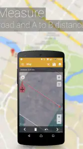 Medidor de Áreas e Distâncias screenshot