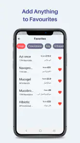 Medinfo: Medical information screenshot