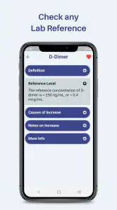 Medinfo: Medical information screenshot