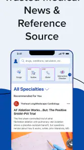 Medscape screenshot