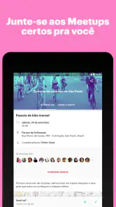 Meetup: Eventos perto de você screenshot