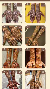 Mehandi Design Offline screenshot