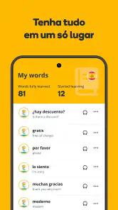 Memrise: Fale um novo idioma screenshot
