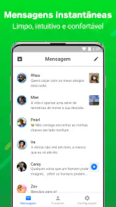 Mensageiro: Mensagem, SMS screenshot