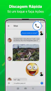 Mensageiro: Mensagem, SMS screenshot