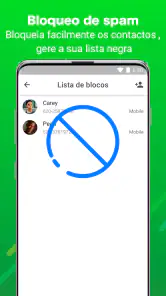 Mensageiro: Mensagem, SMS screenshot