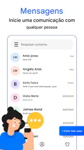 Mensagens screenshot