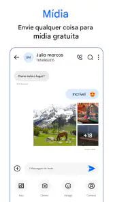 Mensagens screenshot