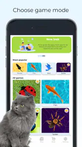 Meow Jogos para Gatos Filhotes screenshot