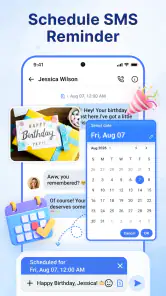Messages Home: SMS Texting App screenshot