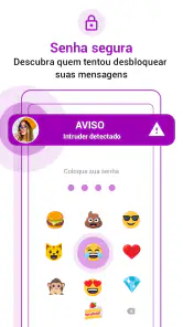 Messenger SMS Mensagens Emoji screenshot