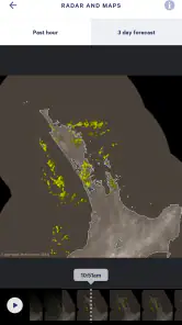 MetService NZ Weather screenshot