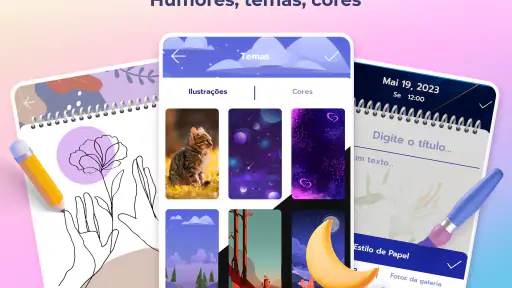 Meu Diário com Senha de Dedo screenshot