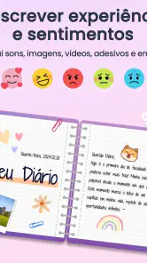 Meu diário - diário secreto screenshot