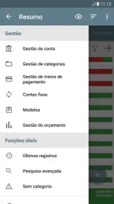 Meu orçamento screenshot