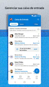 Microsoft Outlook Lite: Email screenshot